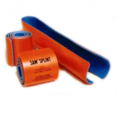 SAM Splint, orange/blue, 11 x 91 cm