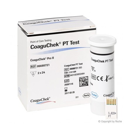 CoaguChek PT Test (2 x 24 T.)