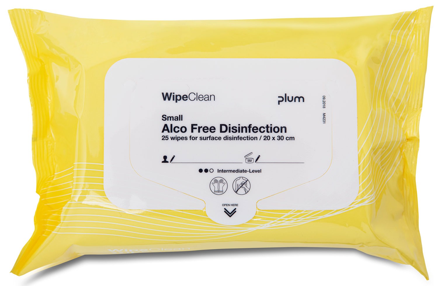 Wipeclean Alco Free Desinfection - 25st.