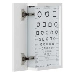 Ljuslåda för Logmar-tavlor, LED-ljus, touchkontakt.