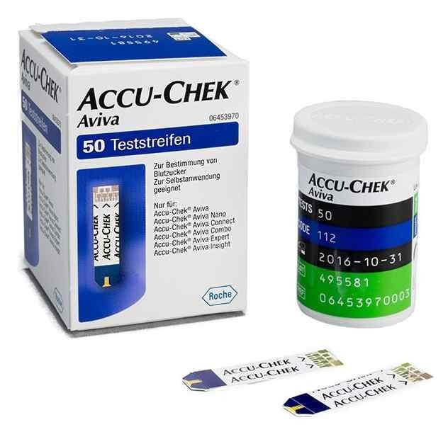 Bloodsucker 50 pcs., Aviva Accu-chek