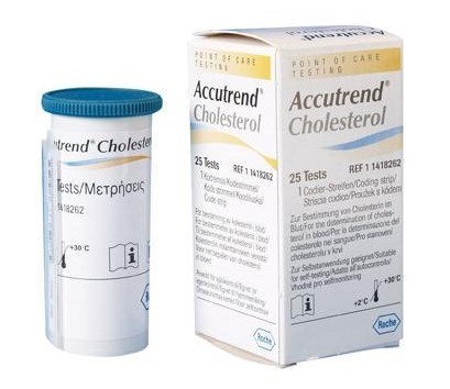 Accutrend® Kolesterol 25 testremsor