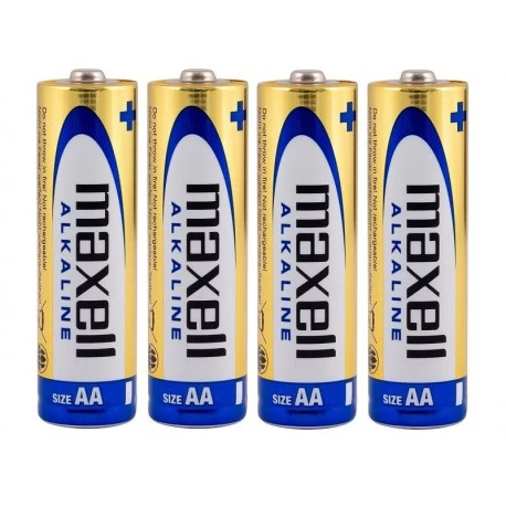 4 stk AA. LR6. alkaliske batterier