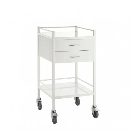 Clinic table (assembled upon delivery), white, 49 cm. wide