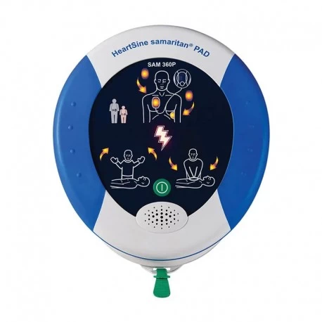 HeartSine Samaritan PAD 360P automatisk hjärtstartare.