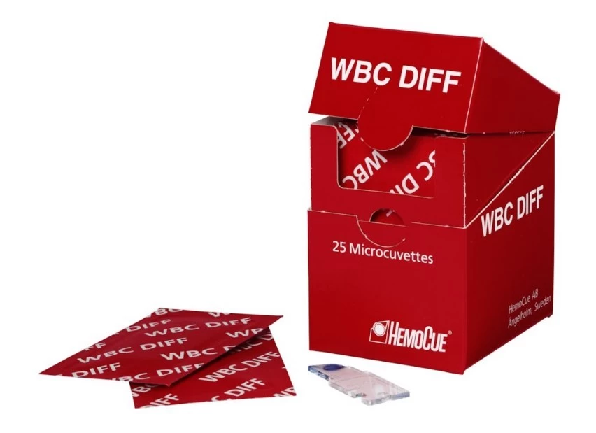 Hemocue WBC-DIFF kuvetter 2x25 stk