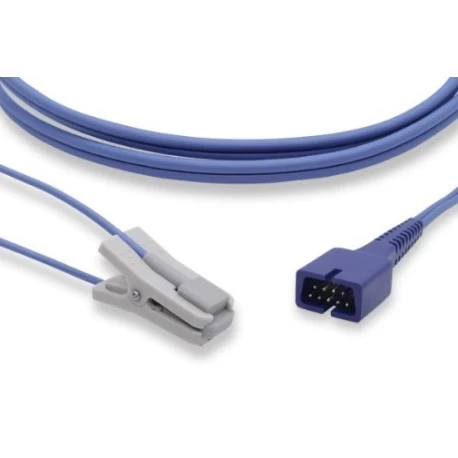 Nellcor Compatible, 1m, SpO2 Sensor Adult Ear Clip (OXIMAXl)