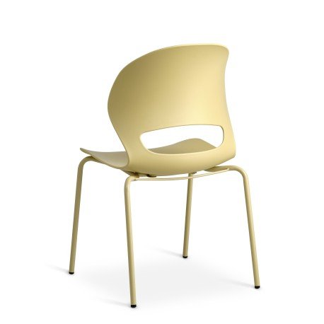 Luna chair, Mustard PVC