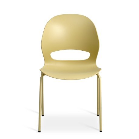 Luna chair, Mustard PVC