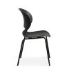 Luna chair, Black PVC