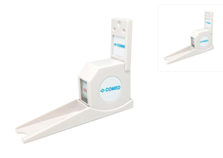 Height meter, 220cm, for wall mounting.