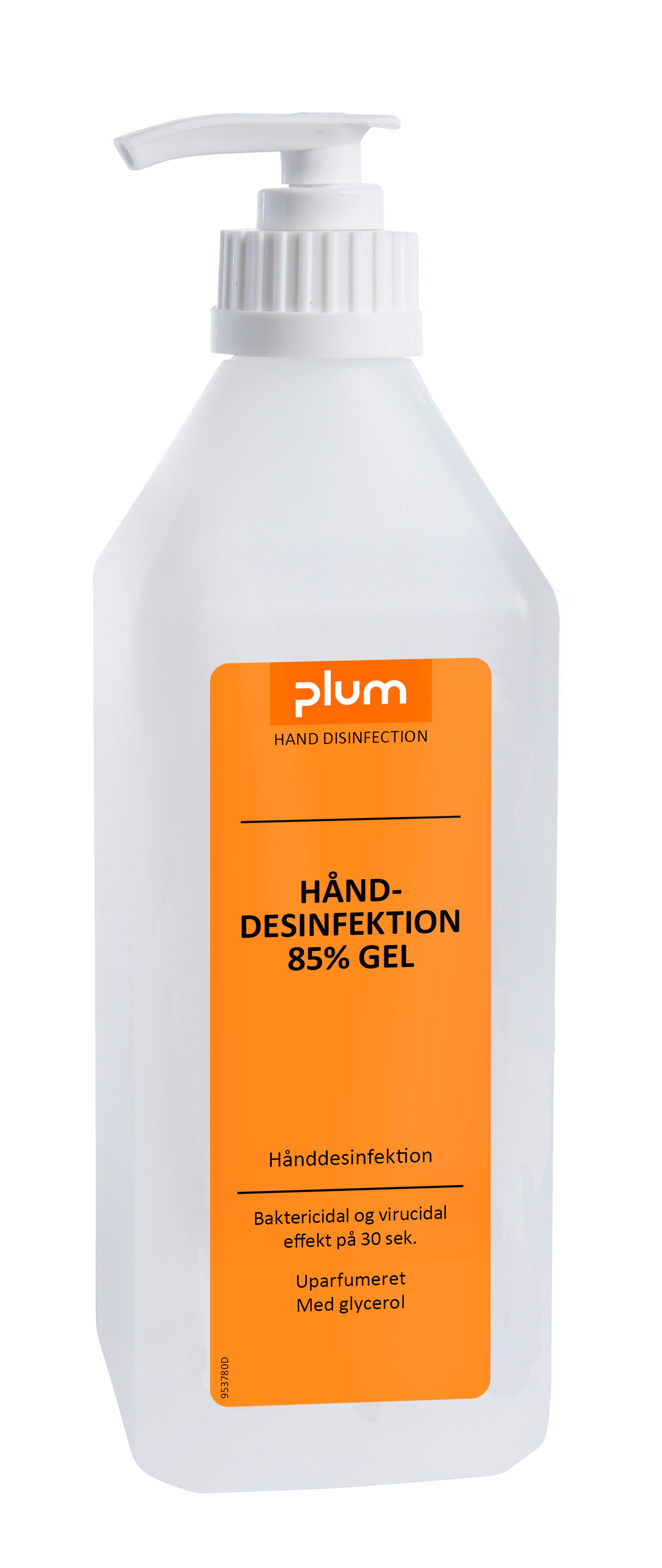 PLUM Alcogel 85% 600 ml dispenser