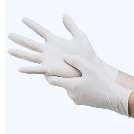 Nitril handskar, vita, 100 st