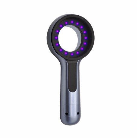 Woods lampa, professionellt UV-inspektionsljus, 16 LED, uppladdningsbar