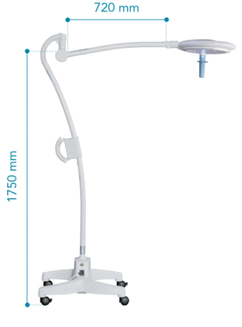 Operating lamp Mimsal Mimled 1000, floor model