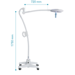Operating lamp Mimsal Mimled 1000, floor model
