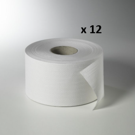 Fripa - toilet paper maxi, 2-ply 180 meters, without perforation (12 rolls)