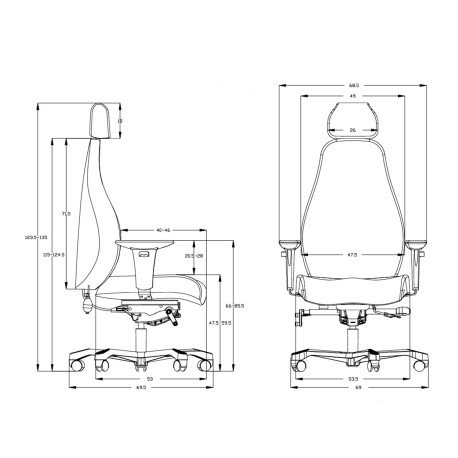 XL ErgoTech kontorsstol