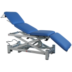 Praxi4 Elite - 4-delt undersøkelsesbenk med elektrisk heis og papirholder