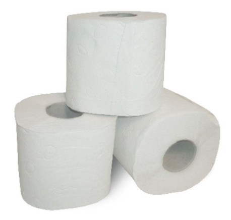 Toalettpapper, 64 rullar, 2 lager, 29 m per rulle.