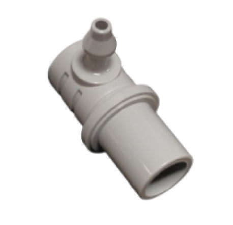 Omron, Air Plug-anslutning, grå (vinklad) för HBP1120/1320