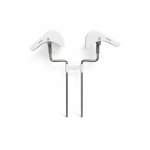 Wall bracket for leg supports