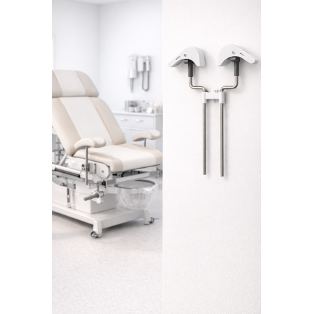 Väggfäste till Gynekologiska benstöd